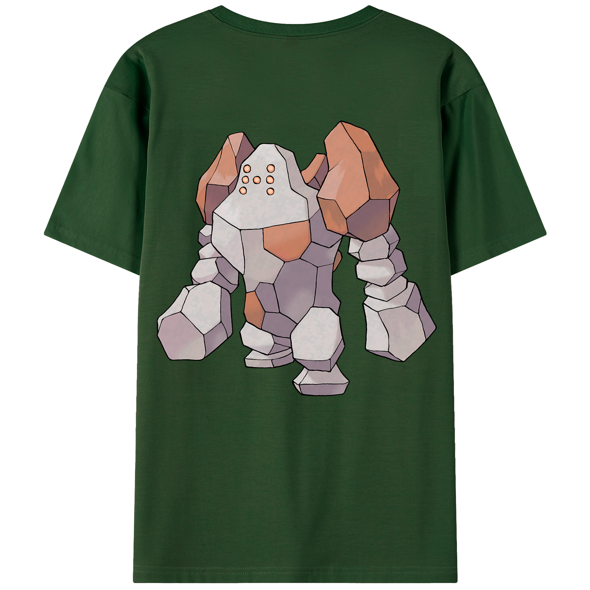 （画像用） ポケットモンスター Pokémon 綿100％半袖Tシャツ（背面プリント）